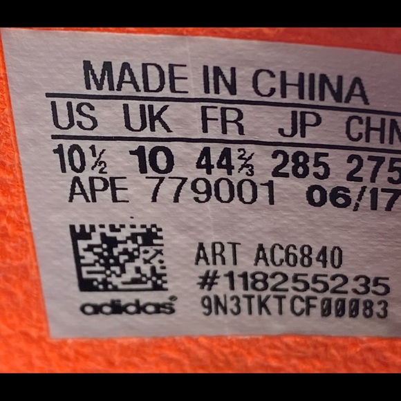 Adidas Hike Lo Glow Orange Alexander Wang - Picture 6 of 9